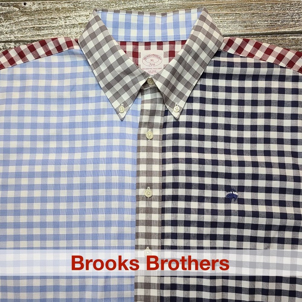 Brooks Brothers • Check Color Block